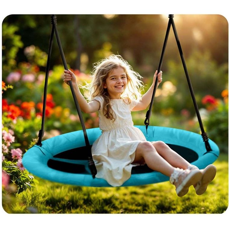 Neo-Sport, Swingo, huśtawka bocianie gniazdo, 100 cm