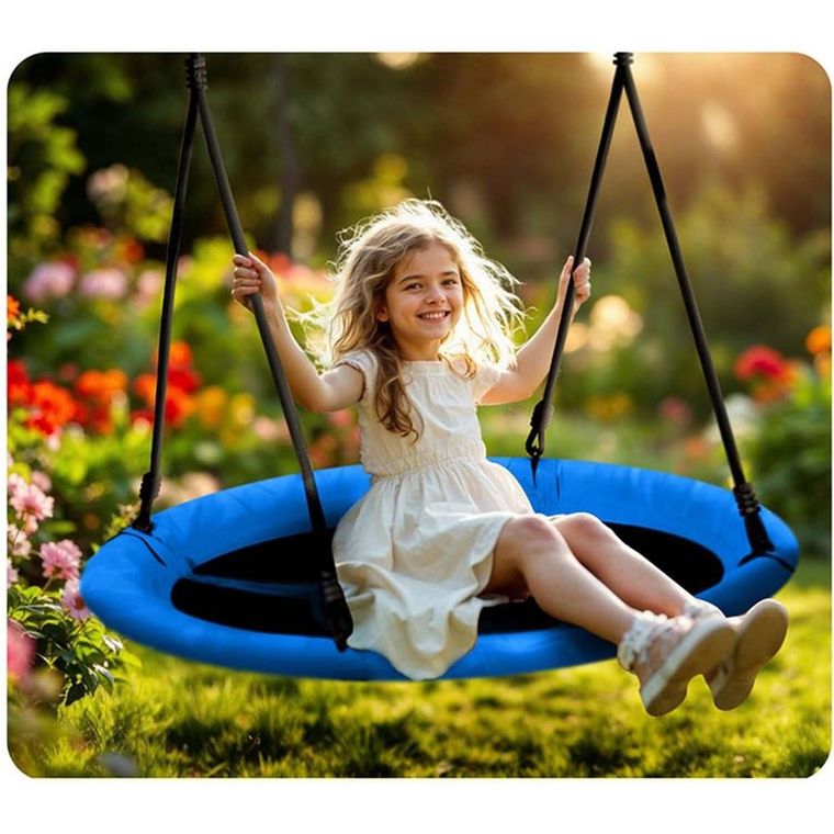 Neo-Sport, Swingo, huśtawka bocianie gniazdo, 100 cm