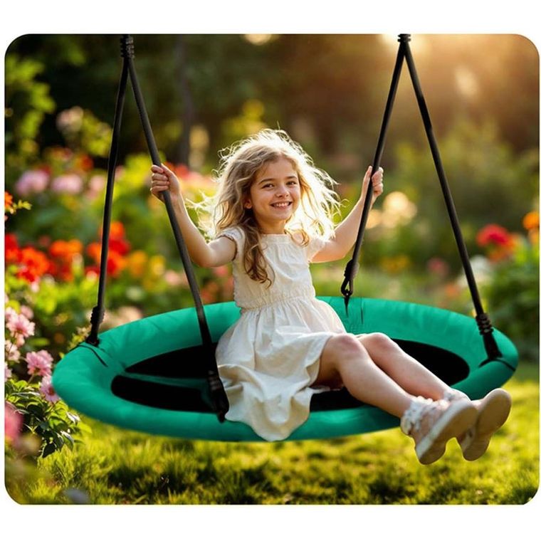 Neo-Sport, Swingo, huśtawka bocianie gniazdo, 100 cm