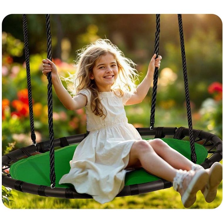 Neo-Sport, Swingo, huśtawka bocianie gniazdo, 120 cm