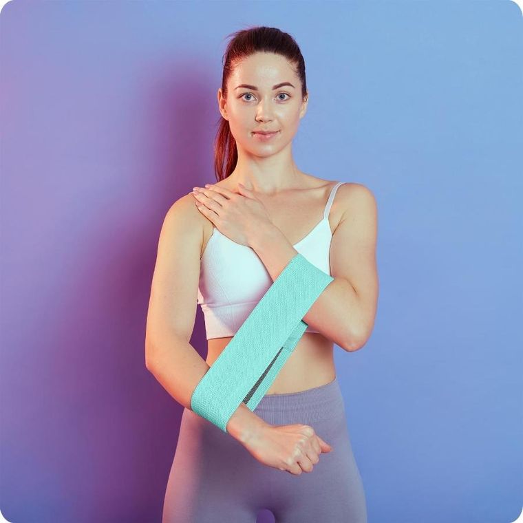 Neo-Sport, taśma oporowa do ćwiczeń, zestaw, 3 szt.