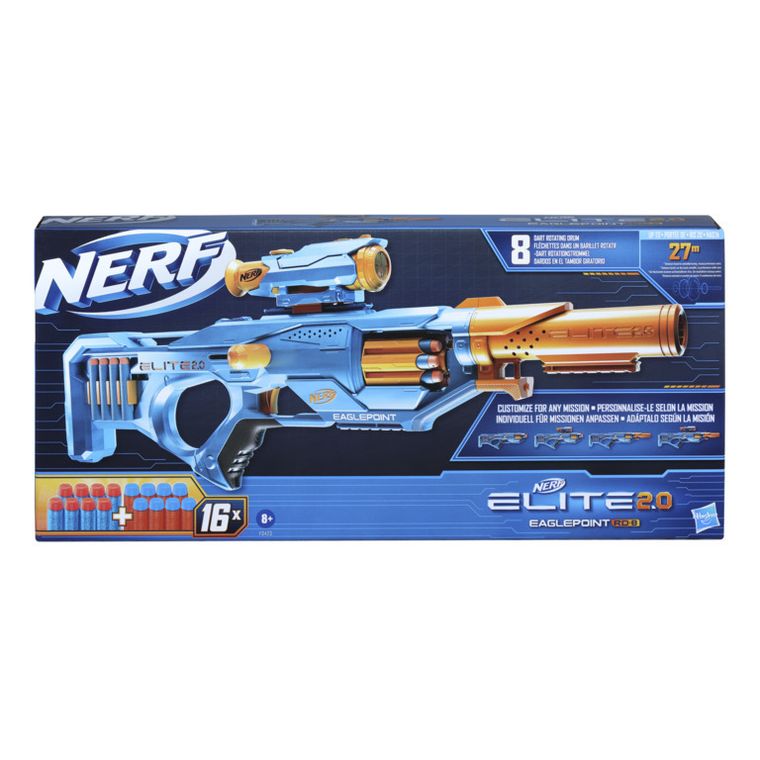 Nerf Elite 2.0, Eaglepoint RD-8, wyrzutnia i 16 strzałek