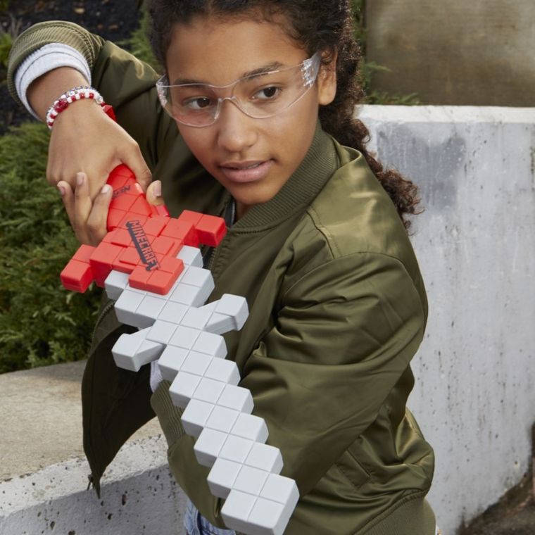 Nerf Minecraft, Heartstealer, miecz wyrzutnia i 4 strzałki