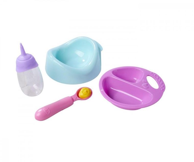 New Born Baby, głodna lalka bobas z nocnikiem, 38 cm