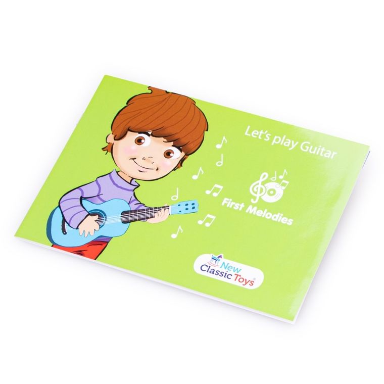 New Classic Toys, Gitara de Luxe, naturalna