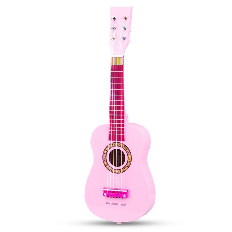 New Classic Toys, gitara, różowa