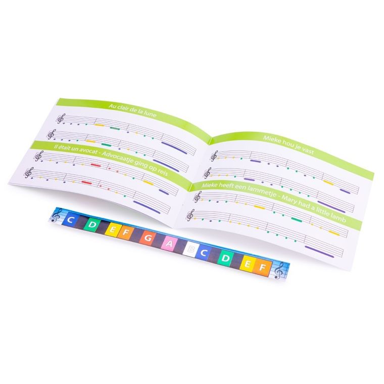 New Classic Toys, Pianino, czerwone, 18 klawiszy