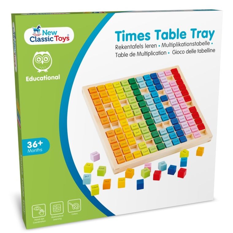 New Classic Toys, Tabliczka do nauki mnożenia, zabawka edukacyjna