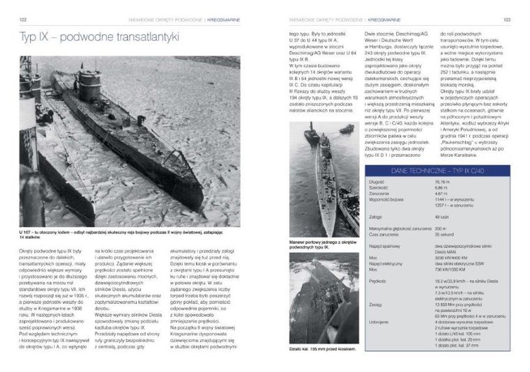 Niemieckie okręty podwodne. Pełna historia