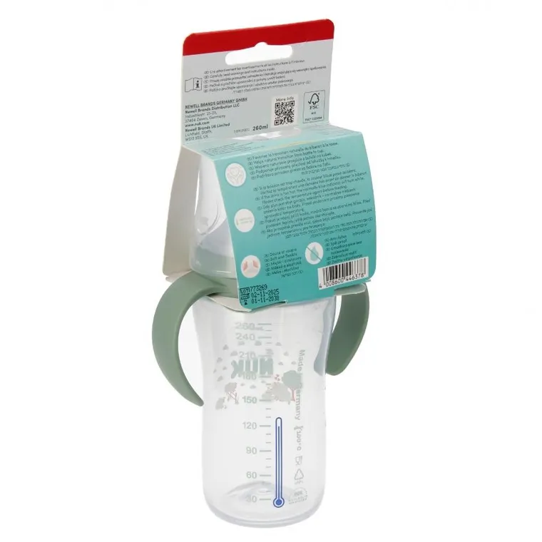 Nuk, butelka do nauki picia, owca, 260 ml