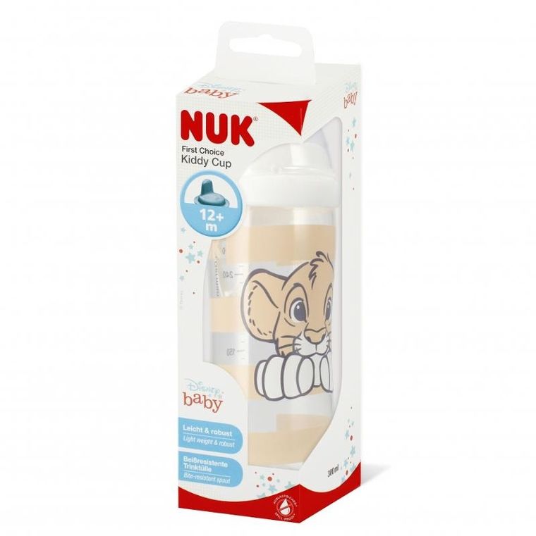 Nuk, Król Lew, Kiddy Cup, kubek, 12m+, 300 ml
