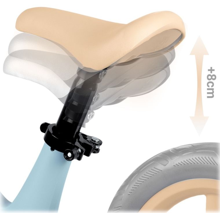 Nukido, Light Flee, rowerek biegowy dla dzieci, błękitny