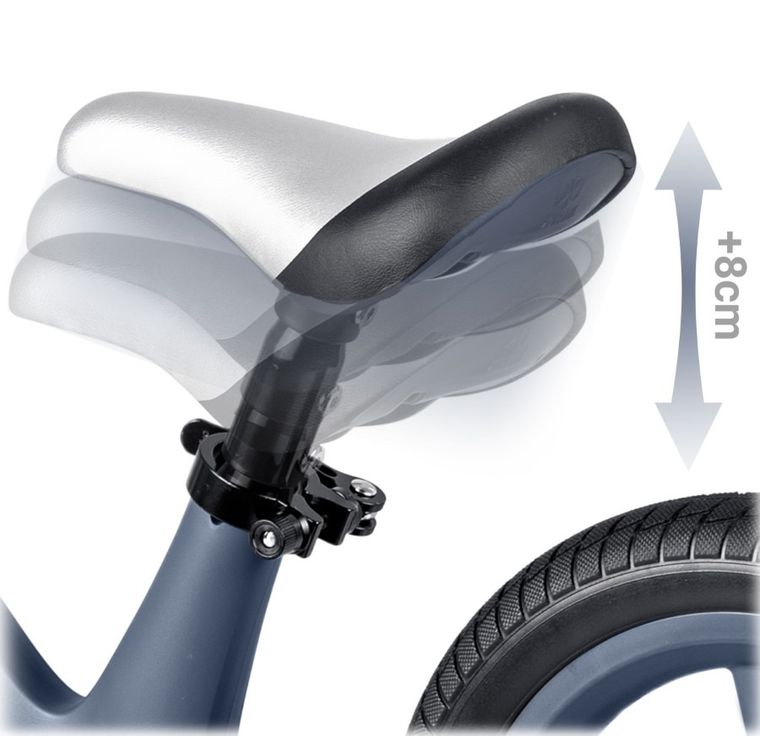 Nukido, Light Flee, rowerek biegowy dla dzieci, granatowy