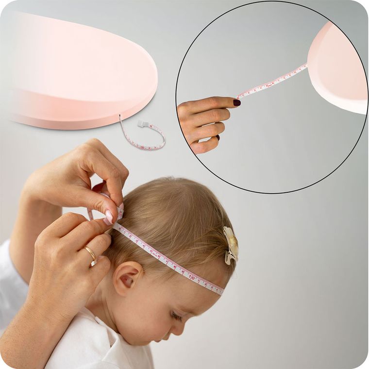 Nukido, NK-950, elektroniczna waga dla niemowląt, różowa