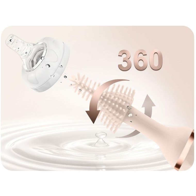 Nukido, szczotka elektryczna do butelek i smoczków Nukido, NK-978