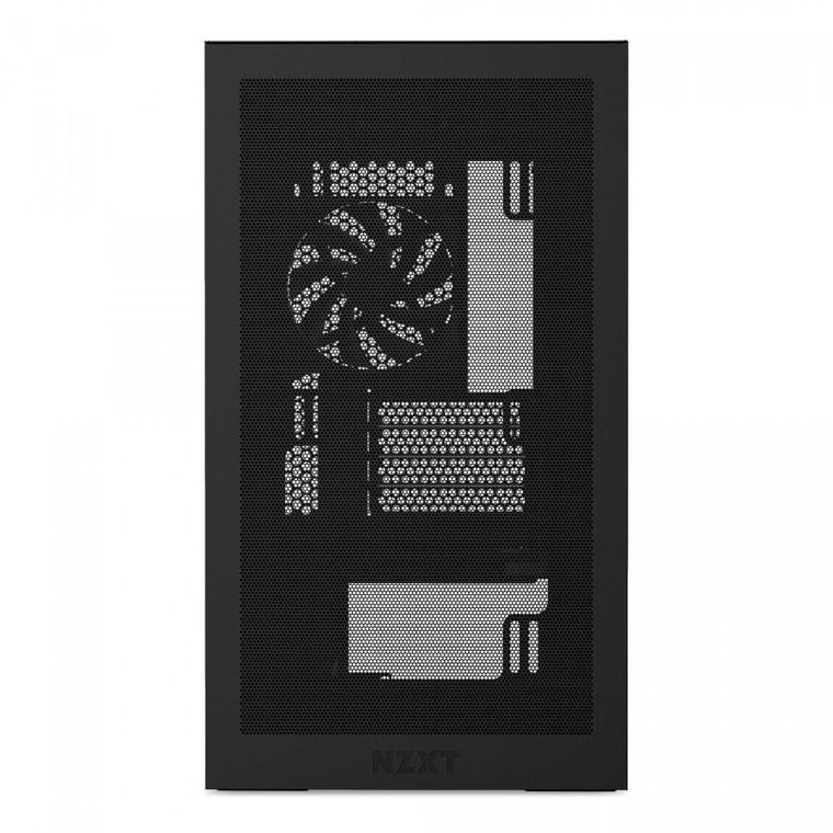 NZXT, H3 Flow Matx Mini Tower, obudowa komputerowa, czarna