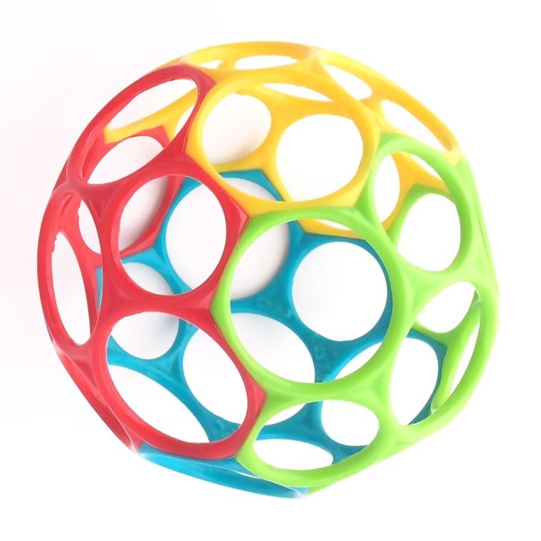 Oball, Kolorowa piłeczka, 9 cm