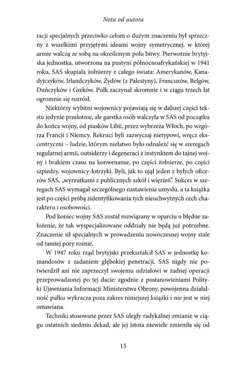 Oddział dla zuchwałych. Nieznana historia SAS 1941-1945