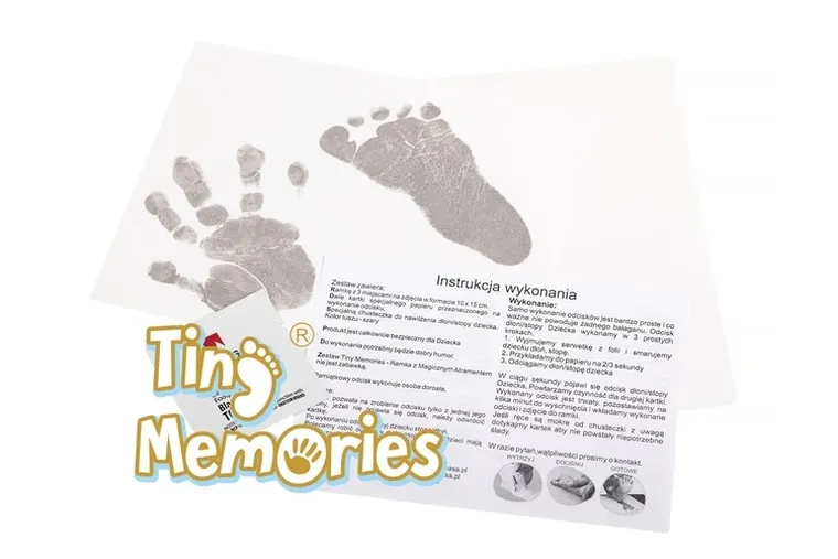 Opera-tech, Tiny Memories, Magic Ink, zestaw do zrobienia odcisku, atrament i kartki