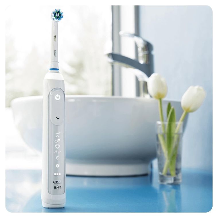 Oral-B, Genius, szczoteczka elektryczna, 10200W, biała