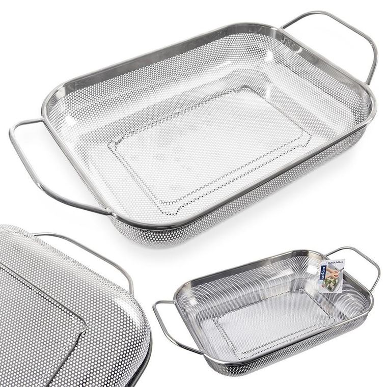 Orion, Anett, cedzak kuchenny stalowy, 43-25-9 cm