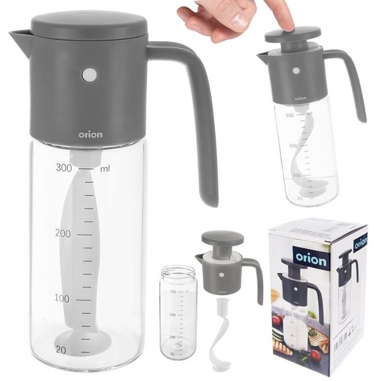 Orion, butelka do mieszania oliwy i dressingu, manualna, 350 ml