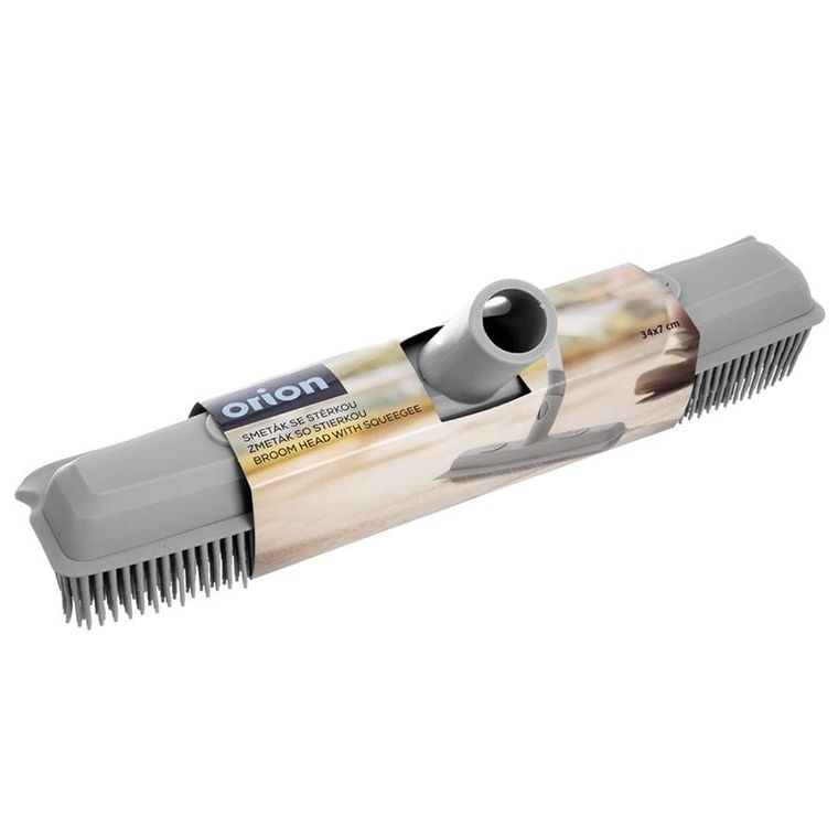 Orion, Clean System, szczotka do miotły, gumowa, 34 cm