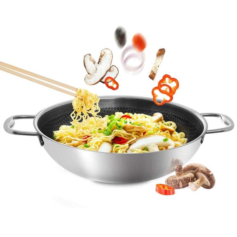 Orion, Cookcell Hybryd, wok nieprzywierający, 28 cm