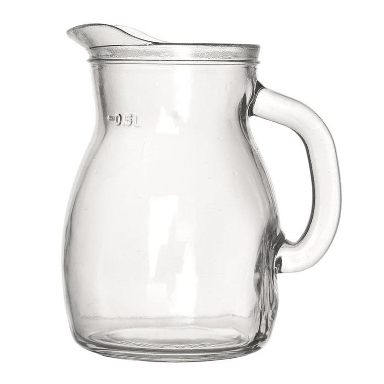 Orion, dzbanek szklany do napojów z uchwytem, 500 ml