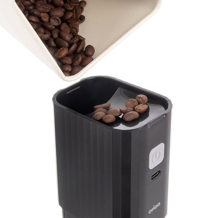Orion, elektryczny młynek do kawy, bezprzewodowy, 16 cm