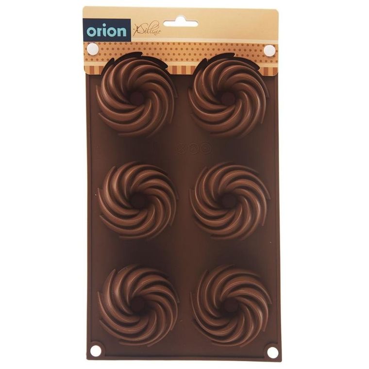 Orion, forma do babeczek, silikonowa, 28-17-3 cm