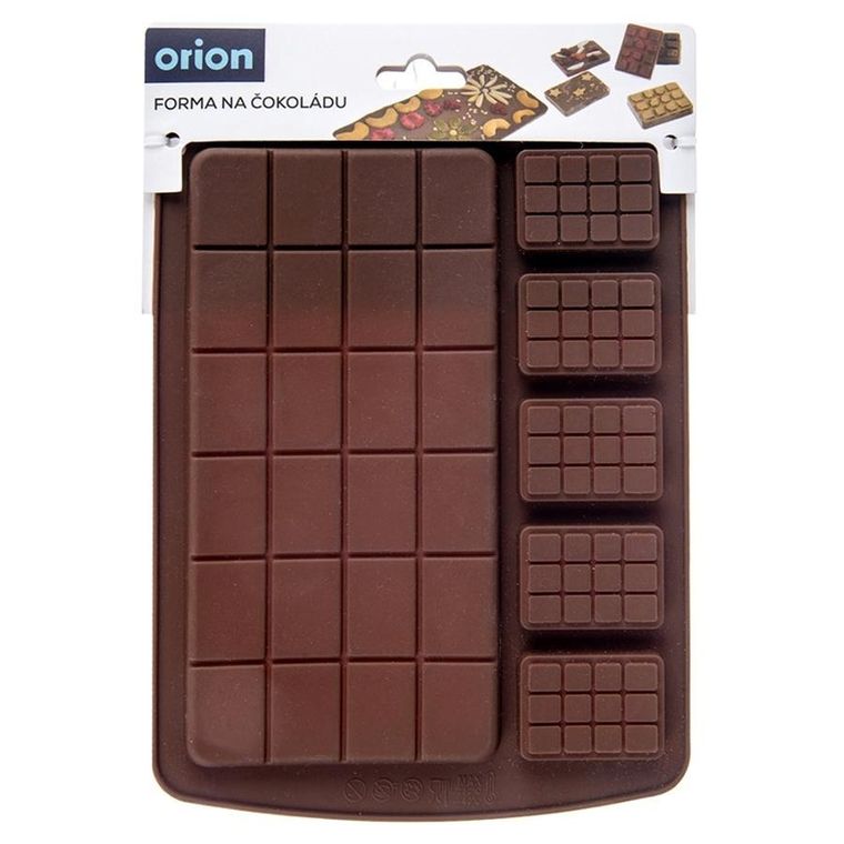 Orion, forma do czekolady, silikonowa, 18,5-13,5 cm