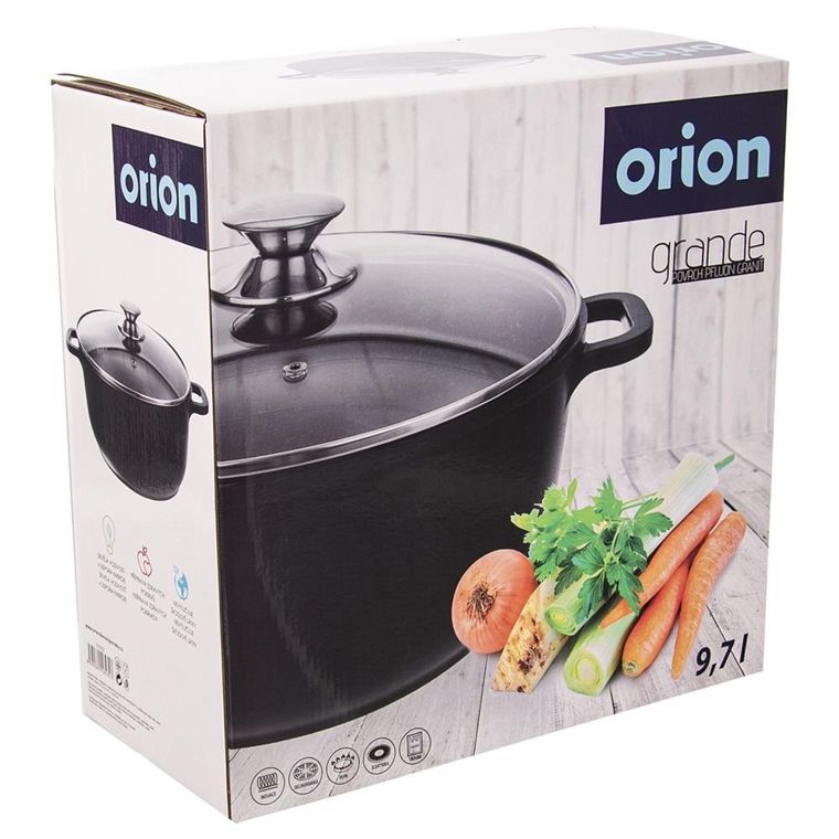 Orion, garnek granitowy, 32 cm, indukcja Grande, 9,7l