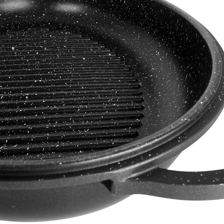 Orion, GRANDE, brytfanna granitowa, owalna, do pieczenia/smażenia, 2w1, 10 l