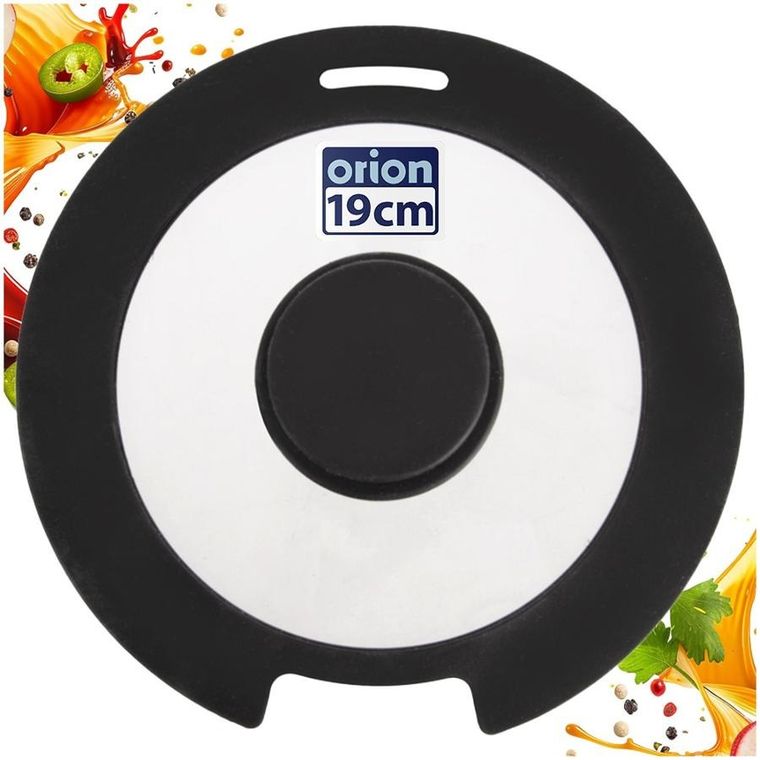 Orion, Grande Combi, pokrywka, szklana/silikonowa, 19 cm