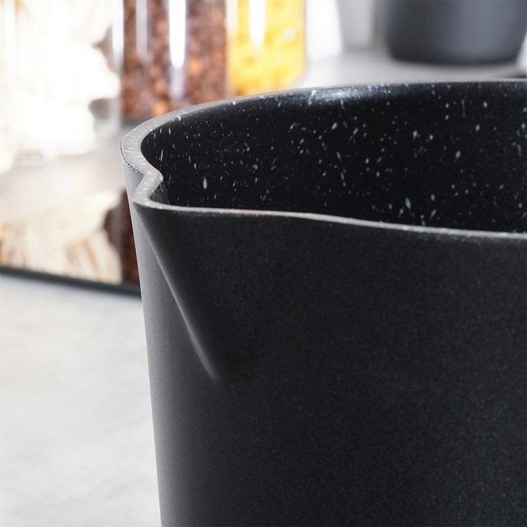 Orion, Grande, garnek do mleka, granitowy, 2,2l