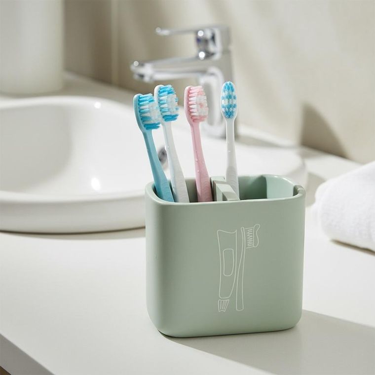 Orion, Greenish, kubek łazienkowy, podwójny, zielony