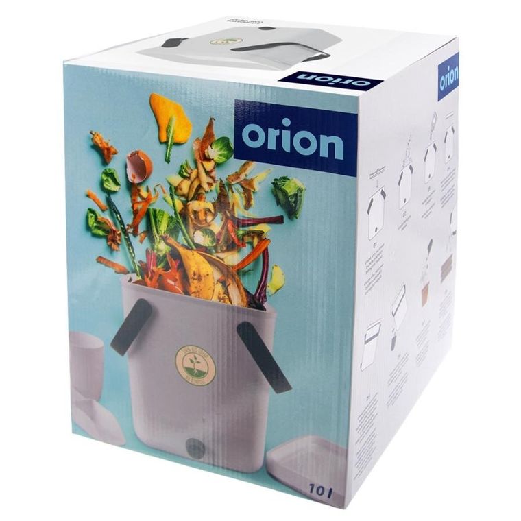 Orion, kompostownik kuchenny, do bioodpadów, z pokrywką, 10l
