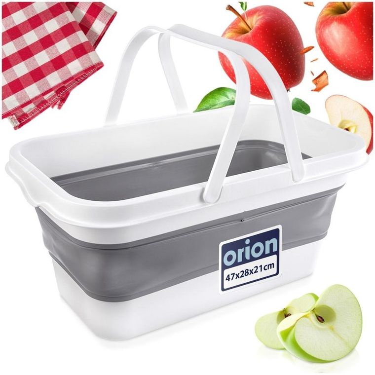 Orion, kosz na pranie, składany, 28l
