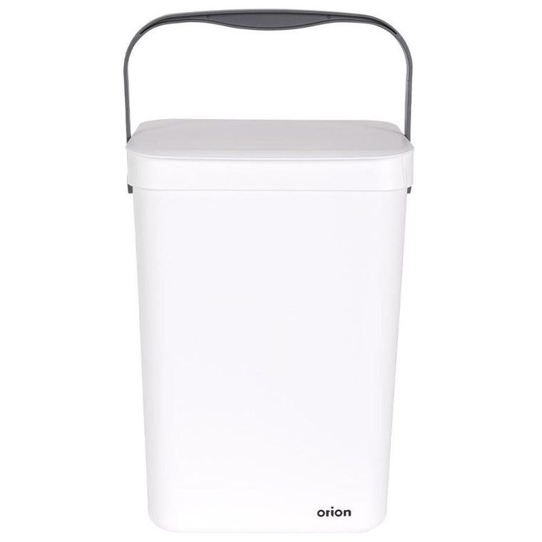 Orion, kosz na śmieci, zawieszany, biały, 10l