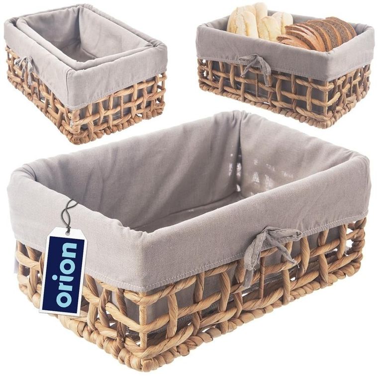 Orion, koszyk do przechowywania, naturalny, 30,5-20,5-15 cm