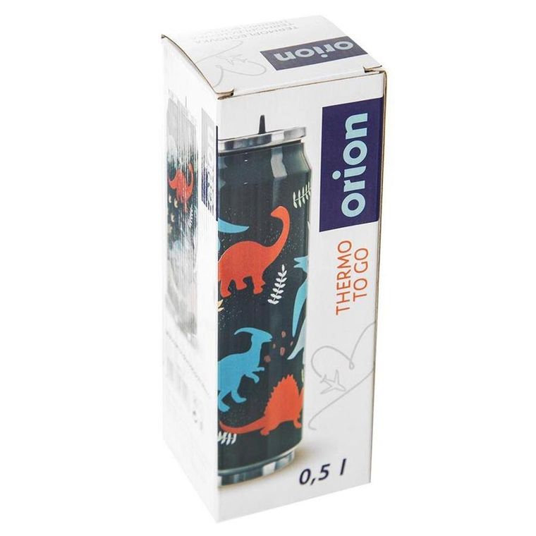 Orion, kubek termiczny, dinozaury, puszka, 500 ml