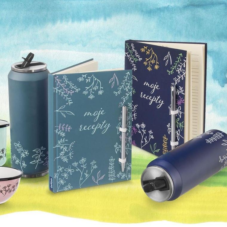 Orion, kubek termiczny, niebieski, puszka, Louka, 700 ml