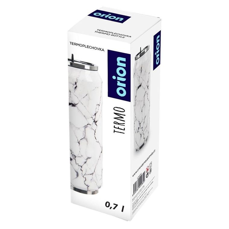 Orion, kubek termiczny, puszka, marmur, 700 ml