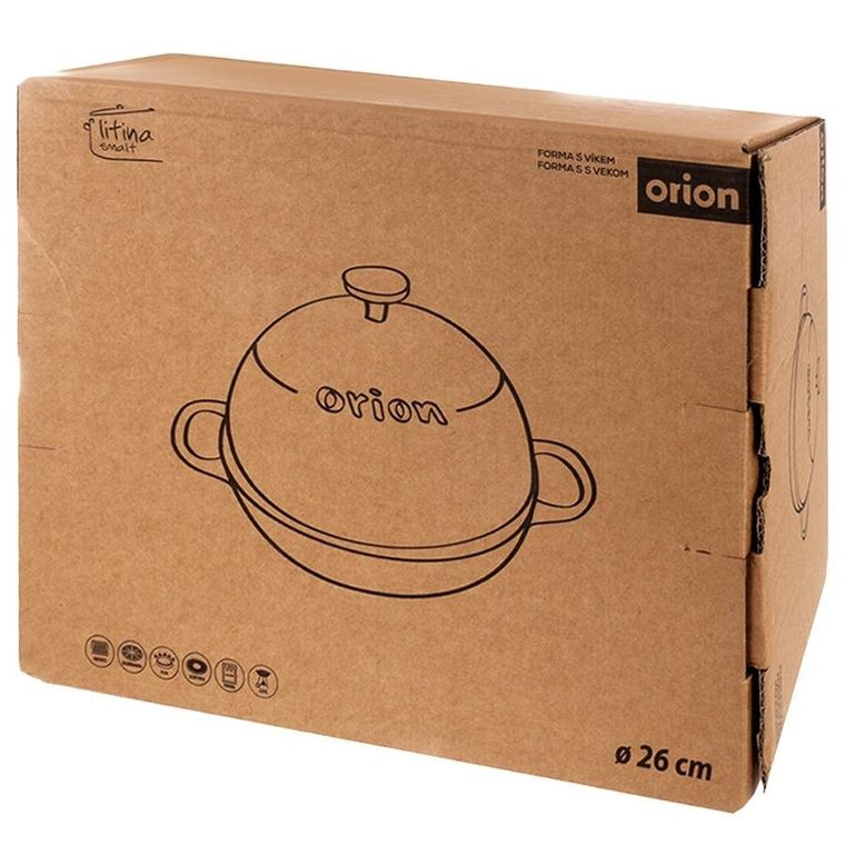Orion, Litina smalt, forma do chleba, żeliwna emaliowana, 34,5-26-18 cm, 1,6l