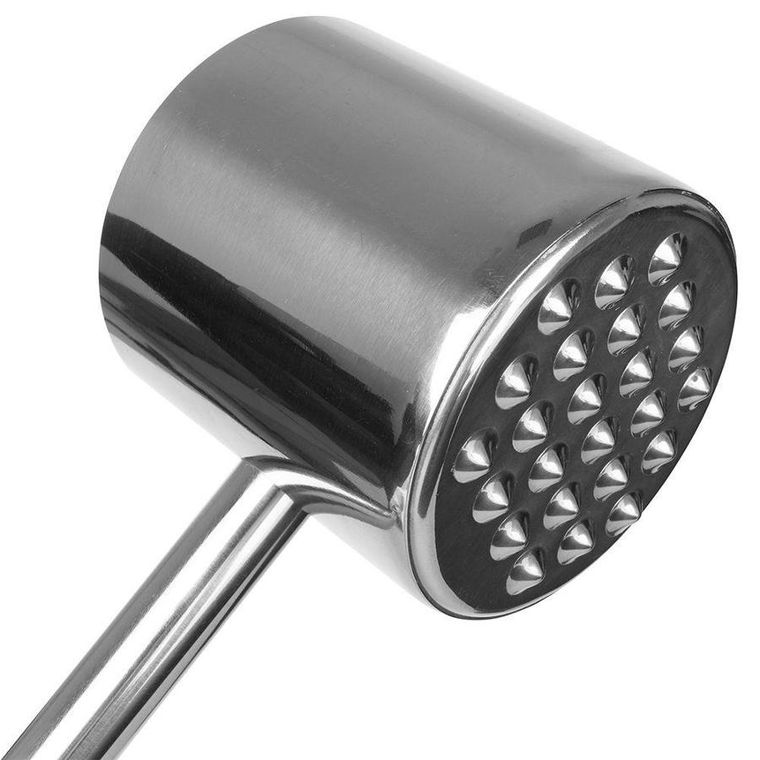 Orion, Luxy, tłuczek dwustronny do mięsa, stalowy, 27 cm