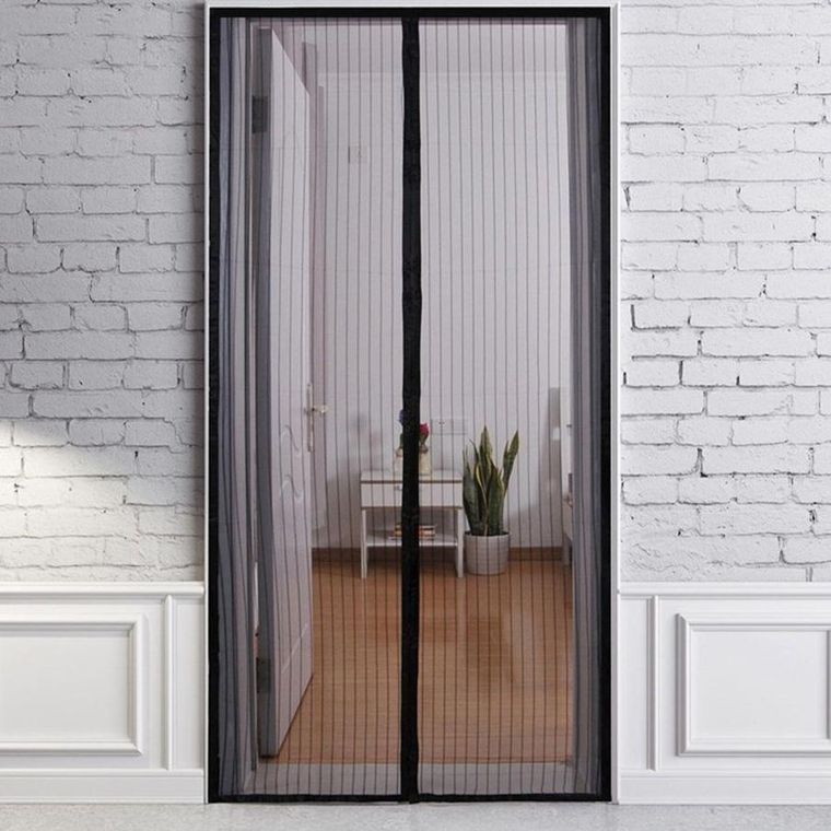 Orion, moskitiera magnetyczna na drzwi, czarna, 212-100 cm