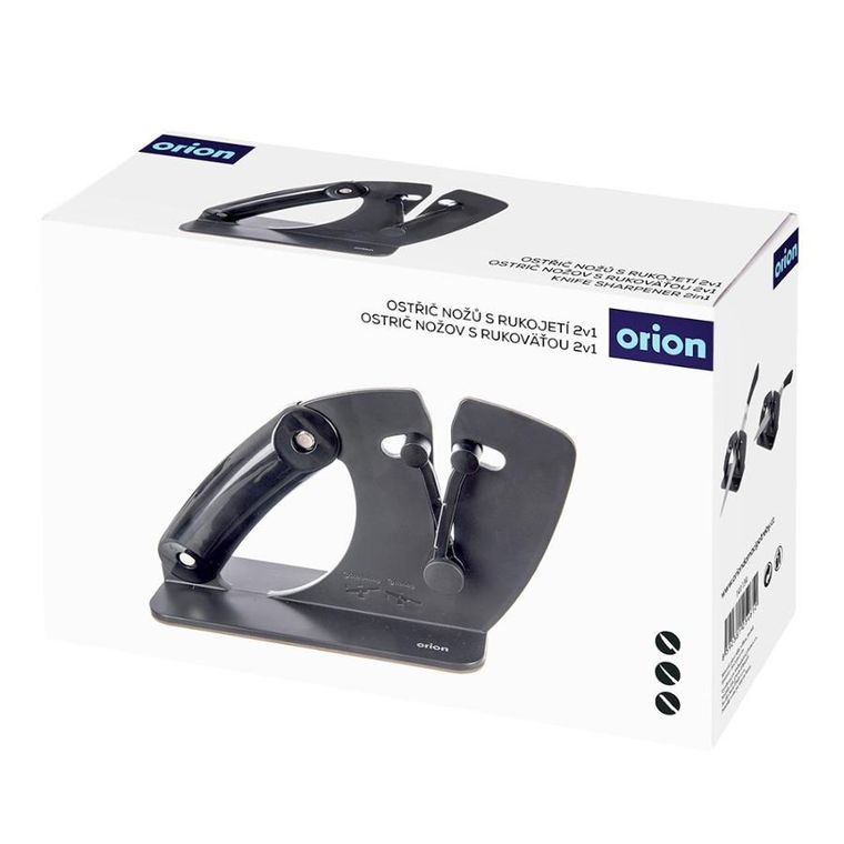 Orion, ostrzałka do noży 2w1, automatyczny kąt ostrzenia, 20-7,5-13 cm