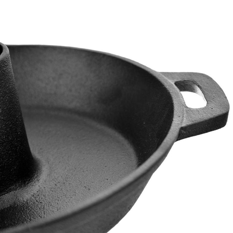 Orion, patelnia ze stojakiem na kurczaka, żeliwna, Litina, 28 cm