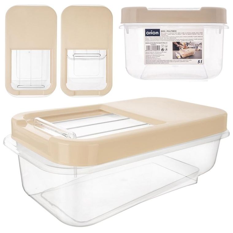 Orion, pojemnik na kapsułki, karmę, proszek, 5 l